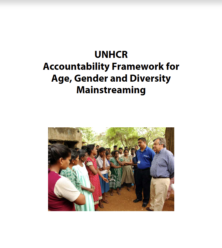 إطار المساءلة للعمر والنوع الاجتماعي والتنوع (AGD)