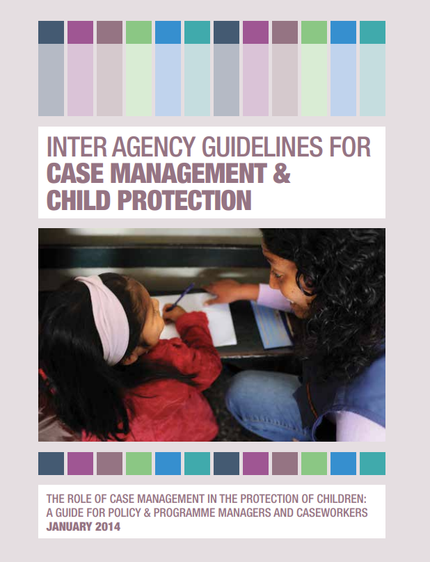 إرشادات إدارة الحالات وحماية الطفل بين الوكالات